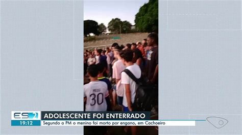 Adolescente é Assassinado A Tiros No Es E Criminosos Confessam Que O