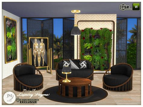 The Sims Resource Luxury Vayne Living Room