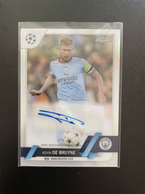 Yahoo Kevin De Bruyne Topps Chrome Ucl Refr