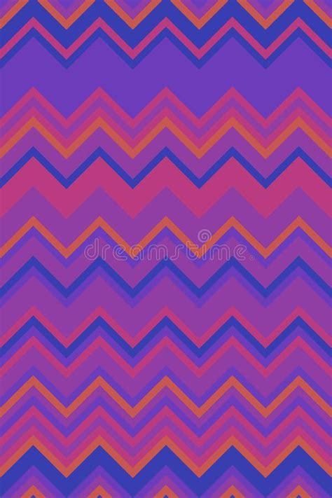 Colorful Herringbone Chevron Texture Zigzag Pattern Abstract Geometric