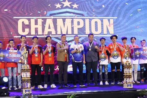 Inilah Pemenang Turnamen Esport Kapolda Jatim Cup