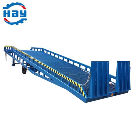 Hot Sale 6ton 20ton Hydraulic Mobile Loading Ramp Forklift Ramp Dock