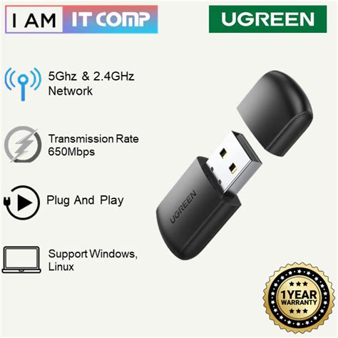 Ugreen Ac Usb A Wireless Dual Band Wifi Adapter Usb Wifi G G