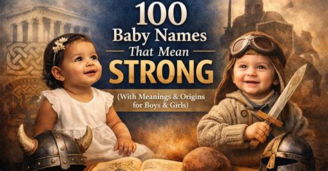 100 Baby Names That Mean Strong (With Meanings & Origins for Boys