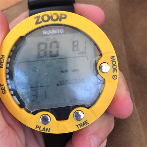 deep dive  killed  suunto zoop dive computer wade