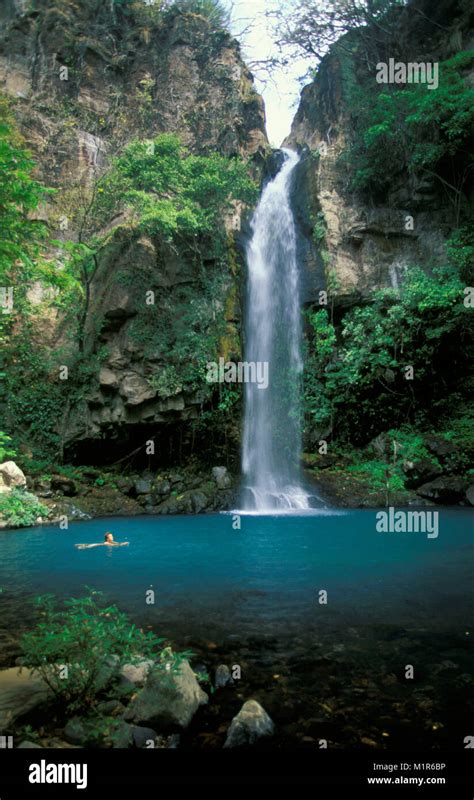 Costa Rica Near Liberia National Park Rincon De La Vieja Lake Called