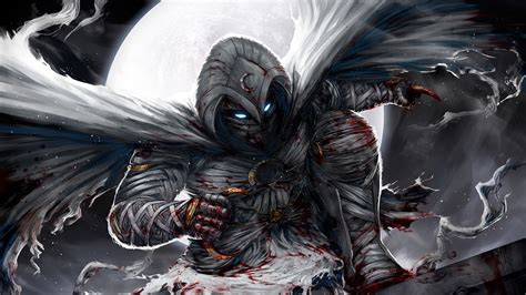 Download Comic Moon Knight Hd Wallpaper