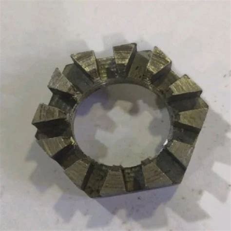 Mild Steel 5mm Slotted Nut at Rs 20/piece in Ludhiana | ID: 2851287060033