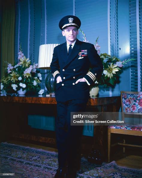 Douglas Fairbanks Jr Us Actor Wearing His Naval Uniform Circa