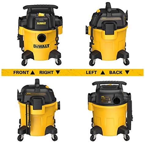 Dewalt Dxv05p 5gallon Poly Wetdry 4 Peak Hp Shop Vacuums 5 Gallon