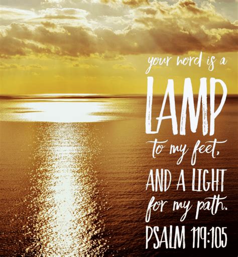 God S Word Is A Lamp To My Feet The Light Of Christ Journey