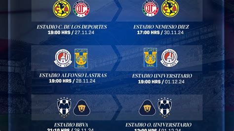 Todo Listo Para Los Cuartos De Final De La Liga MX Conoce Los HORARIOS