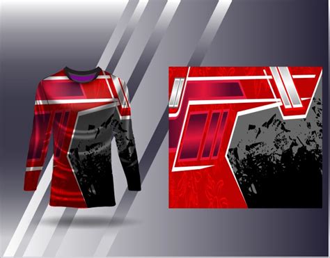 Tshirt Sport Grunge Background For Extreme Jersey Vector Image