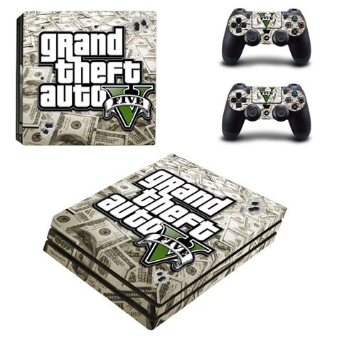 Grand Theft Auto V Gta 5 Ps4 Pro Skin Sticker