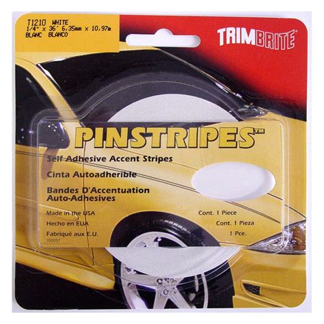 Trimbrite® - Solid Color Pinstripe Tape