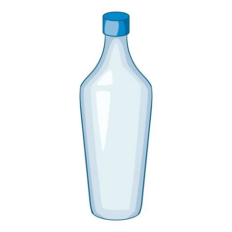 White Bottle Icon Cartoon Style 14934908 Vector Art At Vecteezy