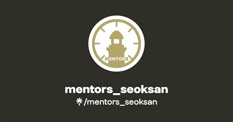 Mentors Seoksan S Link In Bio Resources And Socials Linktree