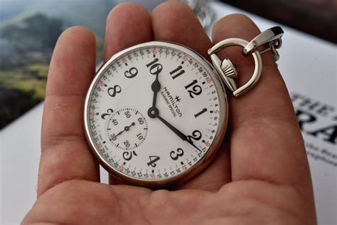 Hands On The Retro Cool Hamilton Railroad Pocket Watch