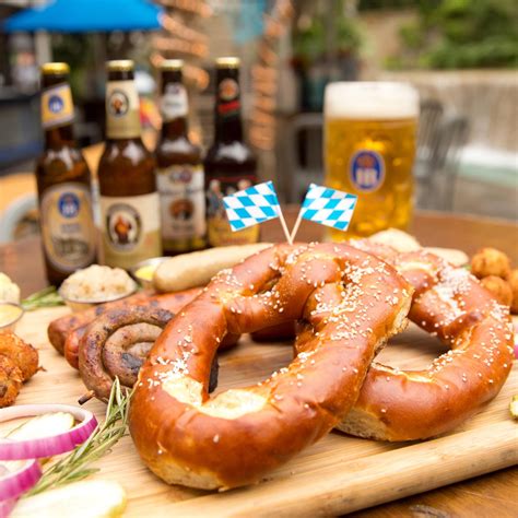 Oktoberfest Sausage Platter Bier Garten River Walk