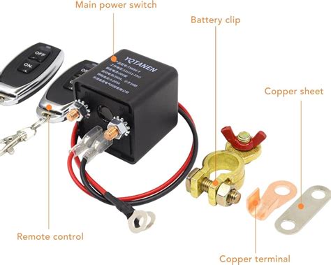 Spínač pro odpojení autobaterie dálkový odpojovač 12V 120A NOVÉzáruka