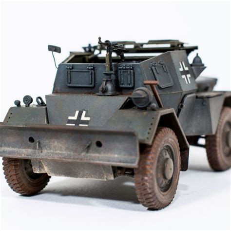 Used Miniart Kit Dingo Mk Ii Scout Car W Crew Pz Kmpf Mk I