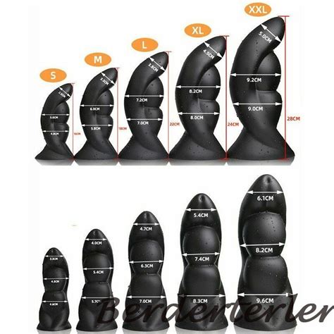 Huge Gay Anal Toy Silicone Large Anal Plug Butt Plug Prostate Massage Dilator EBay