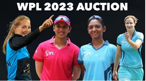 Women S Premier League Auction When Where And How To Watch The