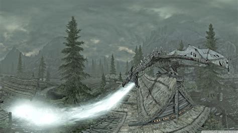 Skyrim Desktop Dragon Wallpaper (71+ images)