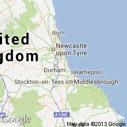 Map of South-Hetton