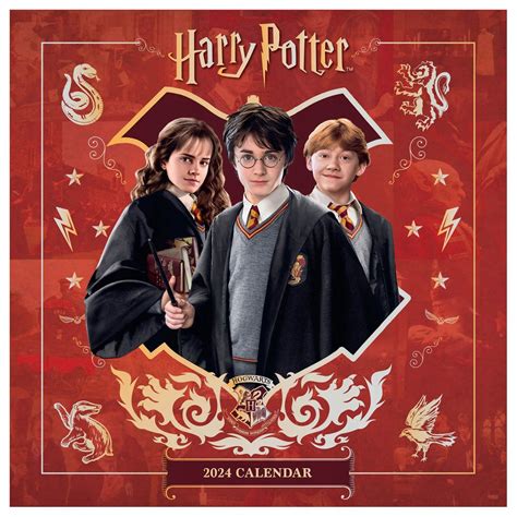 Kalendarz 2024 Harry Potter Kalendarze na ścianę 14427419941 Sklepy