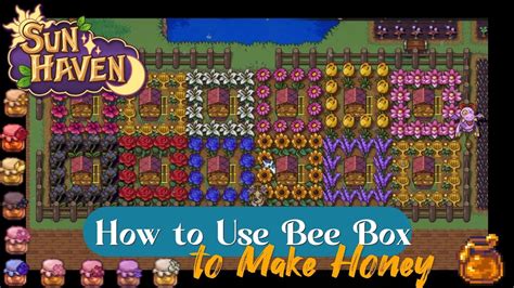 Sun Haven How To Use Bee Box To Make Honey Youtube