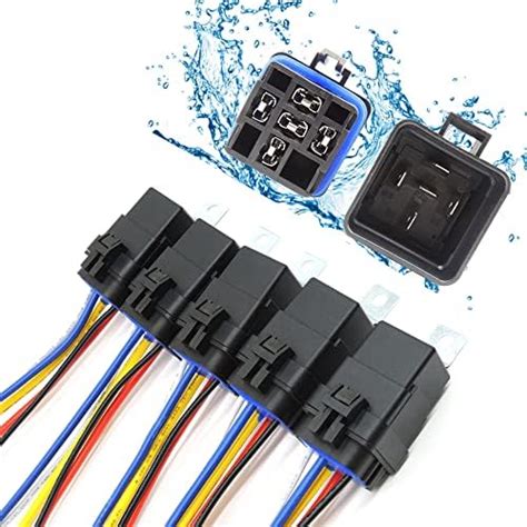 Amazon Hisport Pack Relay With Harness Pin V Dc