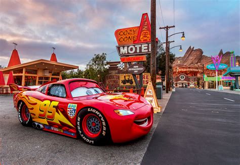 Solve Lightning McQueen Cars Land Hard Jigsaw Puzzle Online With 216 Pieces