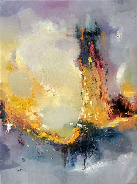 Jinsheng You Root Abstract Oil Painting Abstract Painting