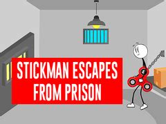 Juego Stickman Escapa De La Prisi N En L Nea Juega Gratis