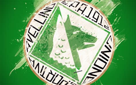 Download wallpapers US Avellino 1912, 4k, paint art, creative, logo ...