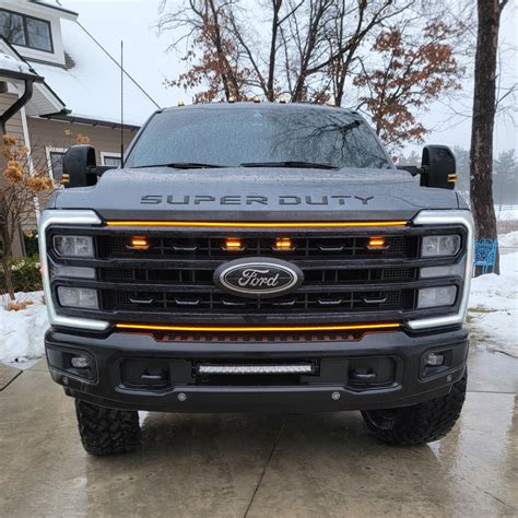 2023-2024+ Ford Super Duty F250 F350 LED Grill Accent Lights Kit | XL ...