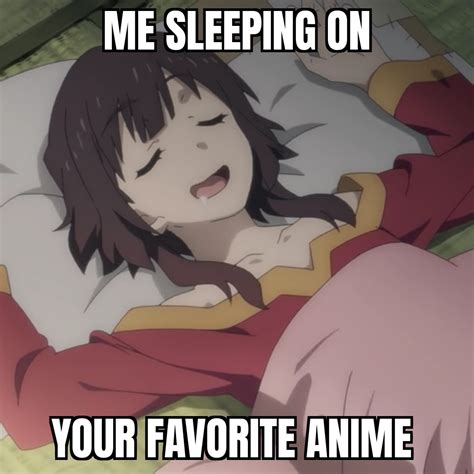 Sleeping on your favorite anime 💥😈 : r/Megumin