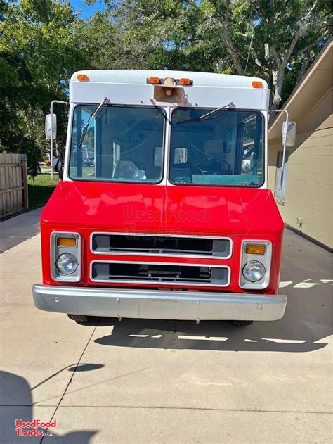 Chevrolet G20 Diesel Step Van Classic Ice Cream Truck W Cold Plate Freezer