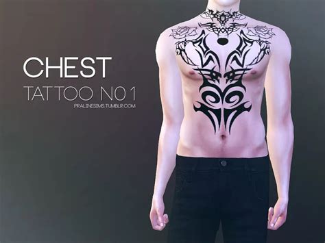 Chest Tattoo N Simsmods Net