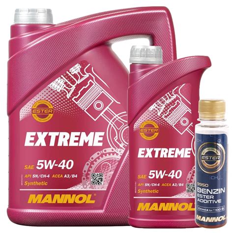 MANNOL Extreme 5W-40 API SN/CF, 5 Liter Autoteile-Werkzeuge.de