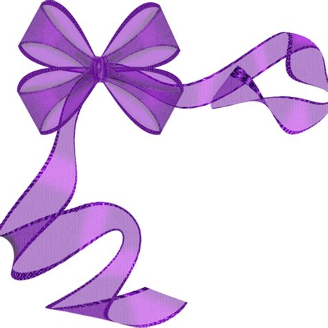 Pink Ribbon Border Clip Art - Free Purple Ribbon Border - Png Download ...