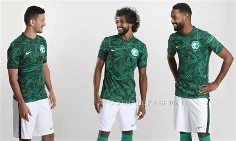 Saudi Arabia Nike Home And Away Kits Football Fashion