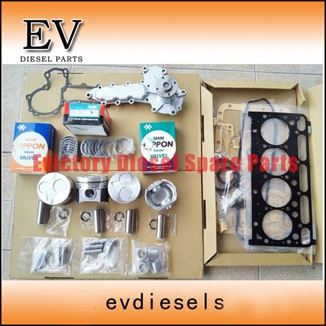 V Rebuild Kit For Kubota V Piston Piston Ring Cylinder Liner