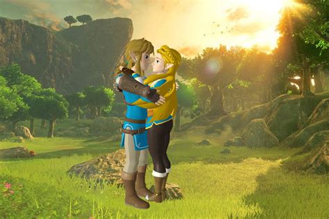 Link and Zelda Breath of the Wild Together XPS - Link and Zelda Photo ...