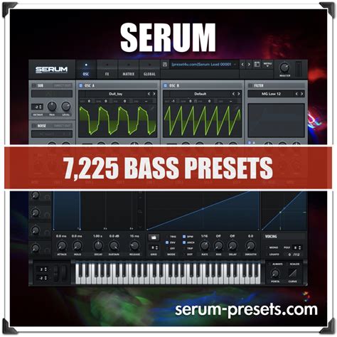 7 225 Bass SERUM Presets Serum Presets