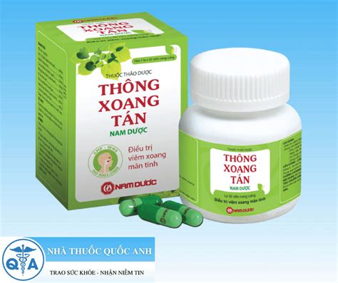 Thông Xoang Tán Nam Dược Điều Trị Viêm Xoang Mãn Tính