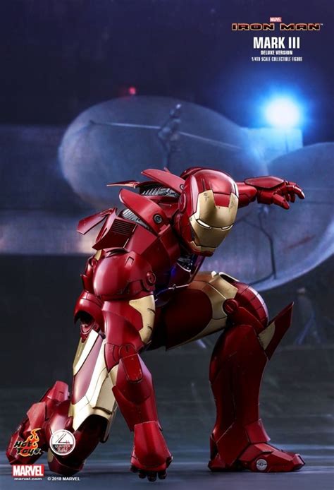 Iron Man Mark Iii Aus Dem Film Iron Man Von Hot Toys Quarter Scale Reihe Qs012 Deluxe Version