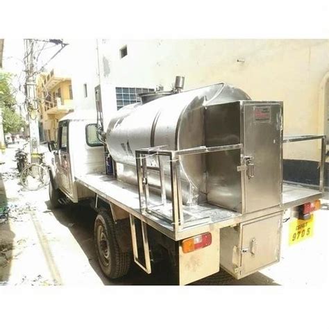 Automatic Liter Mobile Milk Chiller Year At Rs In