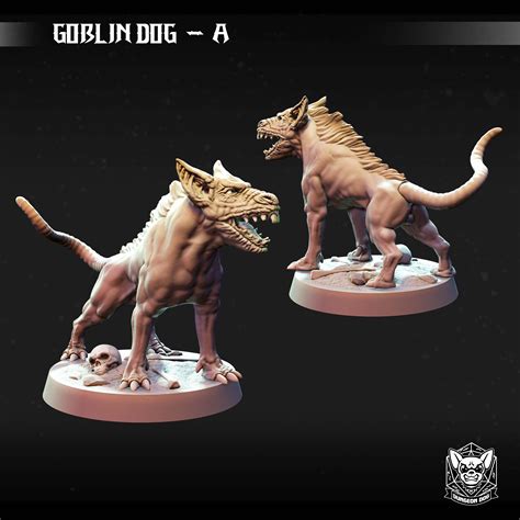 STL file Goblin Dog - A 👺 ・3D printer model to download・Cults